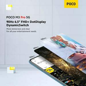 Smartphone M3 Pro <span class=keywords><strong>5G</strong></span> Xia Omi Poco M3 Pro Version Globale Dimensity 700 90Hz 6.5 FHD+ DotDisplay Double SIM NFC <span class=keywords><strong>Xiomi</strong></span> M3 Pro Poco - Product Image 6