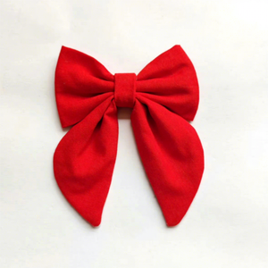 Pinza para el <span class=keywords><strong>pelo</strong></span> de lino original con lazo grande estilo marinero, lazo neutro para el <span class=keywords><strong>pelo</strong></span>, pinza de cocodrilo o lazo tipo botella, accesorios - Product Image 2