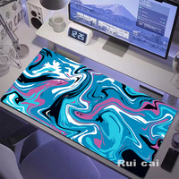 Grand tapis de souris tapis de souris tapis de bureau tapis de clavier tapis de bureau d'ordinateur antidérapant en caoutchouc bord cousu tapis de souris de jeu pour CS Dota