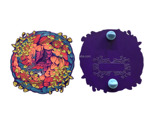 L'épingle en émail est fabriquée en alliage de zinc, ces épingles présentent des paillettes, une lueur et diverses couleurs de pulvérisation - Product Image 3