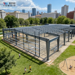 Bâtiment de gymnastique en structure d'acier préfabriquée, centre sportif intérieur préfabriqué pour le basketball, le football, le tennis, bâtiment en acier économique - Product Image 4