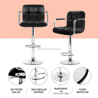 Chaises de table à manger confortables SYT Fine Service pour steakhouse, base de 41 cm de diamètre, chaise de salle à manger moderne pour restaurant