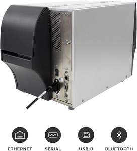 Impresora Industrial de Transferencia Térmica Zebra ZT411, 300 dpi, Ancho de Impresión de 4 Pulgadas, 2 Puertos Seriales, USB, Ethernet, para 2.5 kg, ZT41143-T010000Z - Product Image 2