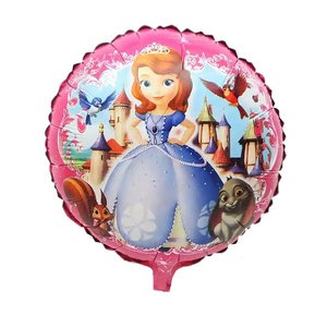 princesse de dessin animé personnage en forme de <span class=keywords><strong>coeur</strong></span> fille partie decorationfoil ballon d'hélium - Product Image 4