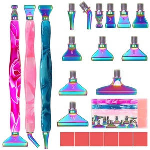 XIXI 5D DIY Accesorios para Pintura de Diamantes Acrílicos Pintados a Mano, Tapete Antideslizante Hecho a Mano, Kits de Bandejas de Diamantes de Forma Irregular - Product Image 1
