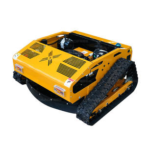 Machine de désherbage rotative à chenilles, approvisionnement direct d'usine, petite tondeuse à chenilles intelligente, grattoir à herbe pour jardin et verger - Product Image 1