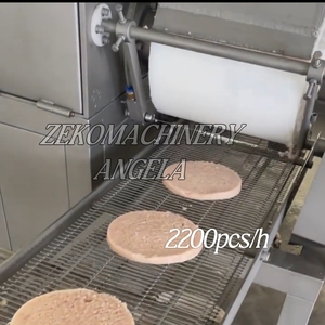 2025 New thương mại tự động Burger patty Maker <span class=keywords><strong>Hamburger</strong></span> tạo thành máy với động cơ để bán - Product Image 2