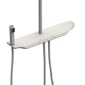 Vimijia – Ensemble de pomme de douche murale à quatre vitesses, entièrement en cuivre chromé, exclusivité transfrontalière, avec accessoires de surpression - Product Image 3