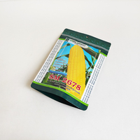 Sachet d'emballage personnalisé en aluminium imprimé pour graines de maïs et légumes, idéal pour l'agriculture