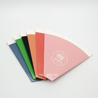 Boîte à gaufres personnalisée, écologique, jetable, recyclable, manchon en papier pour dessert, gobelets à glace pilée, gobelets à neige