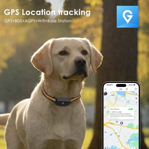 Gps Tracker Collar For Dogs And <b>Cats</b> Real Time <b>Tracking</b> Bluetooth Waterproof Ip65 Small Medium Large Breed - Product Image 3