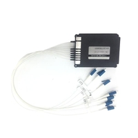 Répartiteur CWDM 4/8/16 canaux, simple/double fibre, boîtier ABS, montage en rack LGX 1U, multiplexeur à division de longueur d'onde large (1270-1610 nm)