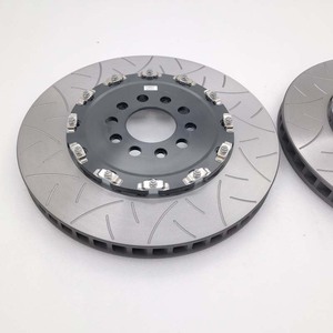 Pinzas de Freno Traseras Flotantes de Sistema Largo Recto para Clio Mk4 RS, Rueda Plateada 330x28mm - Product Image 4