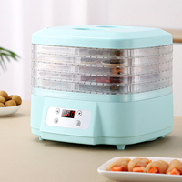 Wallepac 200W Power Commerciële Elektrische Voedsel Dehydrator 200W Power Kleine Mini Fruit En Groente Droger Voor Vis Aardappel