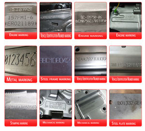 Mesin ukiran logam yang mudah dioperasikan pengukir Laser serat CNC untuk pelat nama kuningan aluminium baja tahan karat - Product Image 6