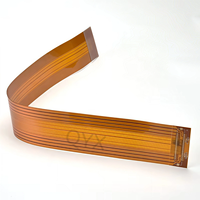 Cable Plano FPC de Doble Capa OEM, Alta Resistencia a la Flexión, PCB Flexible de Doble Cara, Ultrafino, FR4, Certificado ISO, para Electrónica de Consumo Interna