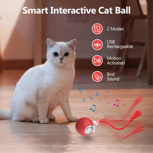 Quick Delivery USB Charging Interactive Pet <strong>Toys</strong> Modern 360 Automatic Smart <strong>Dog</strong> Ball <strong>Toy</strong> <strong>Silicone</strong> Cat Rolling Ball <strong>Toy</strong> - Product Image 6