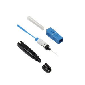 LJZ028 0229 030 Connecteur optique vert monomode SC UPC à fibre papillon SC/UPC SC/APC FTTH Adaptateur fibre optique Connecteur rapide - Product Image 4