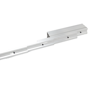 Mécanisme de table en aluminium extensible de 4000MM en acier avec toboggan mobilier d'extérieur salle à manger chambre salle de bain parc maison bureau salle de sport