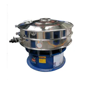 Rotary Filter Ultrasonic Vibrating Screen Sieve 5-200 Mesh Salt Powder Separator Selecting