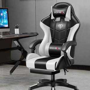 Silla <span class=keywords><strong>Gamer</strong></span> Ergonómica de Respaldo Alto y Cómoda para Oficina, Silla de Juego para Gamers - Product Image 1