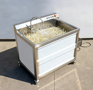 Laveuse à cuve unique avec moteur pour légumes-racines et pommes de terre 380V - Product Image 5