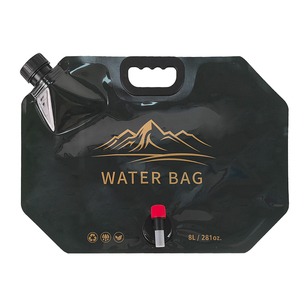 Borsa da bagno pieghevole per acqua portatile da viaggio borsa 5L 10 L borsa per la sacca d'acqua con beccuccio per campeggio e escursioni all'aperto - Product Image 2