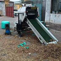 Presse à balles hydraulique pour ensilage de grande taille, capacité 500 kg+, compacteur de fourrage haute densité pour la production d'aliments commerciaux