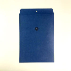 Enveloppe d'emballage de documents <span class=keywords><strong>A4</strong></span> en papier <span class=keywords><strong>kraft</strong></span> écologique avec logo personnalisé et fermeture à cordon - Product Image 2