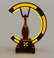 Présentateur de service de bouteilles en acrylique illuminé par Led personnalisé Glorifier pour bouteille de boîte de nuit Glorifier