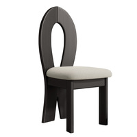 Ensemble table et chaises de salle à manger modernes style sirène, tabouret de maquillage portable, hauteur réglable, mobilier en bois imperméable pour la maison et l'hôtel