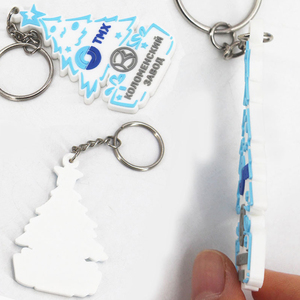 Custom Logo Promotional Soft PVC Rubber <b>Key</b> <b>Ring</b> <b>Key</b> Chain Keychain, Silicone Keyring, Plastic <b>Key</b> Chains - Product Image 5