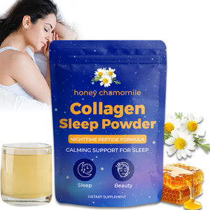 OEM melatonina integratore in polvere con L-teanina buona notte collagene in polvere integratore per la bellezza di collagene peptidi in polvere - Product Image 1