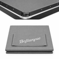 Kit de remplacement de tissu de couverture de table de billard gris professionnel pour tournoi de club