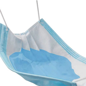Mascarilla Desechable de un Solo Uso, Cubrebocas con Orejeras de Tela No Tejida, Antipolvo, Transpirable y Protectora - Product Image 2