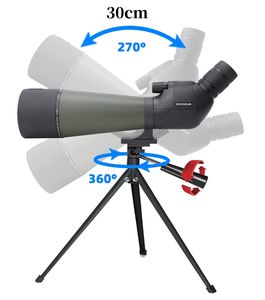 도매 <span class=keywords><strong>20</strong></span>-60X80 단안 HD 반짝 야간 투시경 전문 학년 사진 조류 관찰 범위 160 홀더 세트 - Product Image 3