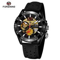 Montre squelette automatique de luxe pour homme, marque Forsining Original Factory, personnalisable, OEM