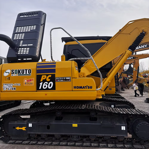รถขุดมือสอง โคมัตสึ PC160 16 ตัน เครื่องยนต์และเกียร์บ็อกซ์แท้จากญี่ปุ่น รุ่นปี 2024 - Product Image 1