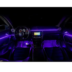 Luz Ambiental Interior para Auto LED Symphony Universal 6 en 1, 64 Colores, Control por Voz en Inglés, Accesorios de Decoración - Product Image 6
