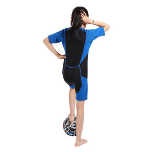 Traje de buceo de natación para niños Traje de neopreno de cuerpo completo con cremallera frontal Shorty Buceo y vela Ninos - Product Image 3