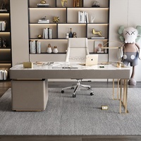 Table basse extensible en dalle de roche de style italien moderne et modulaire pour la maison, le bureau et le salon