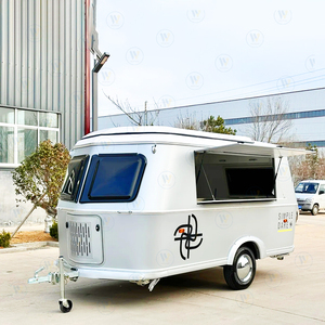 Tùy chỉnh di động kèm theo thực phẩm Trailer thiết kế cà phê Burger remorque đa năng thực phẩm xe tải - Product Image 1