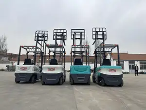 Produsen Cina penjualan langsung dapat disesuaikan troli listrik forklift roda listrik