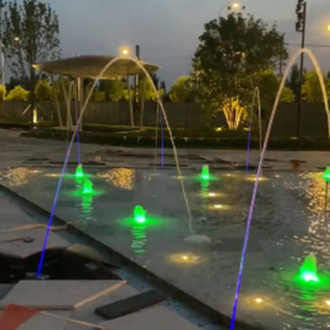 Fuente Musical de Chorro de Agua a Alta Presión, Diseño Moderno en Acero Inoxidable para Paisajes de Paseos <span class=keywords><strong>Mar</strong></span>ítimos de Ciudades Costeras - Product Image 1