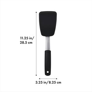 Spatule de cuisine en silicone réutilisable, spatule de retournement en silicone lavable pour la cuisine, ustensiles de cuisine - Product Image 3