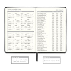 Business Office A5 Spiral Notebook <b>Thick</b> Cross-Border Ledger with Portable Strap Simple Creative Design - Product Image 4