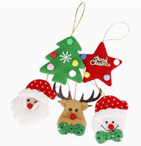 Decorazione Natalizia di Tendenza: Ciondolo Peluche Babbo Natale, Accessori Cartoon, Ciondolo Fai-da-Te per Albero di Natale, Promozione - Product Image 6