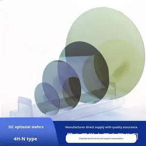 SIC Siliciumcarbide epitaxiale wafer 4H-N type geleidend vermogenshalfgeleiderapparaat model SIC25-005 uit China voor productniveau - Product Image 2