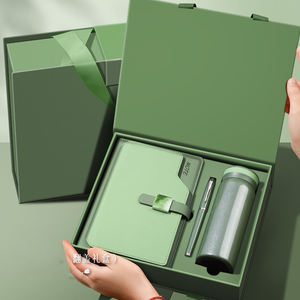 Maßgeschneidertes Firmen-Geschenkset A5 Edelstahl-Notizbuch Stift Geschäftsnotizblock Büro-Willkommensgeschenke Werbe-Schreibwaren - Product Image 6