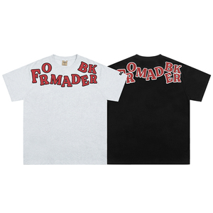 高品质黑色男士定制街头服饰衬衫，高街风格字母图案印花“THAT'S a AWFUL LOT of COUGH SYRUP”T恤男 - Product Image 1